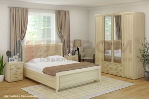 Спальня Карина композиция 4 (Ясень Асахи) в Белоярском - beloyarskiy.mebel-74.com | фото