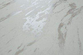 Стол RIETI 200 KL-99 Белый мрамор матовый, итальянская керамика / черный каркас, ®DISAUR в Белоярском - beloyarskiy.mebel-74.com | фото