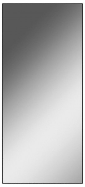 Зеркало Corsica 900х400 black без подсветки Sansa (SB1062Z) в Белоярском - beloyarskiy.mebel-74.com | фото