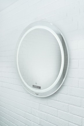 Зеркало Gia 75 white с подсветкой Sansa (SGa1044Z) в Белоярском - beloyarskiy.mebel-74.com | фото