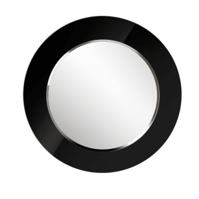 Зеркало круглое черный (РМ/02) в Белоярском - beloyarskiy.mebel-74.com | фото