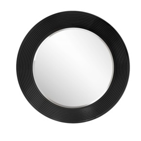 Зеркало круглое черный (РМ/02(S) в Белоярском - beloyarskiy.mebel-74.com | фото