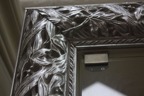 Зеркало Тиффани Premium черная/серебро (ТФСТ-2(П) в Белоярском - beloyarskiy.mebel-74.com | фото